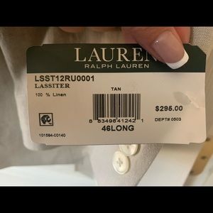 Ralph Lauren men’s linen jacket